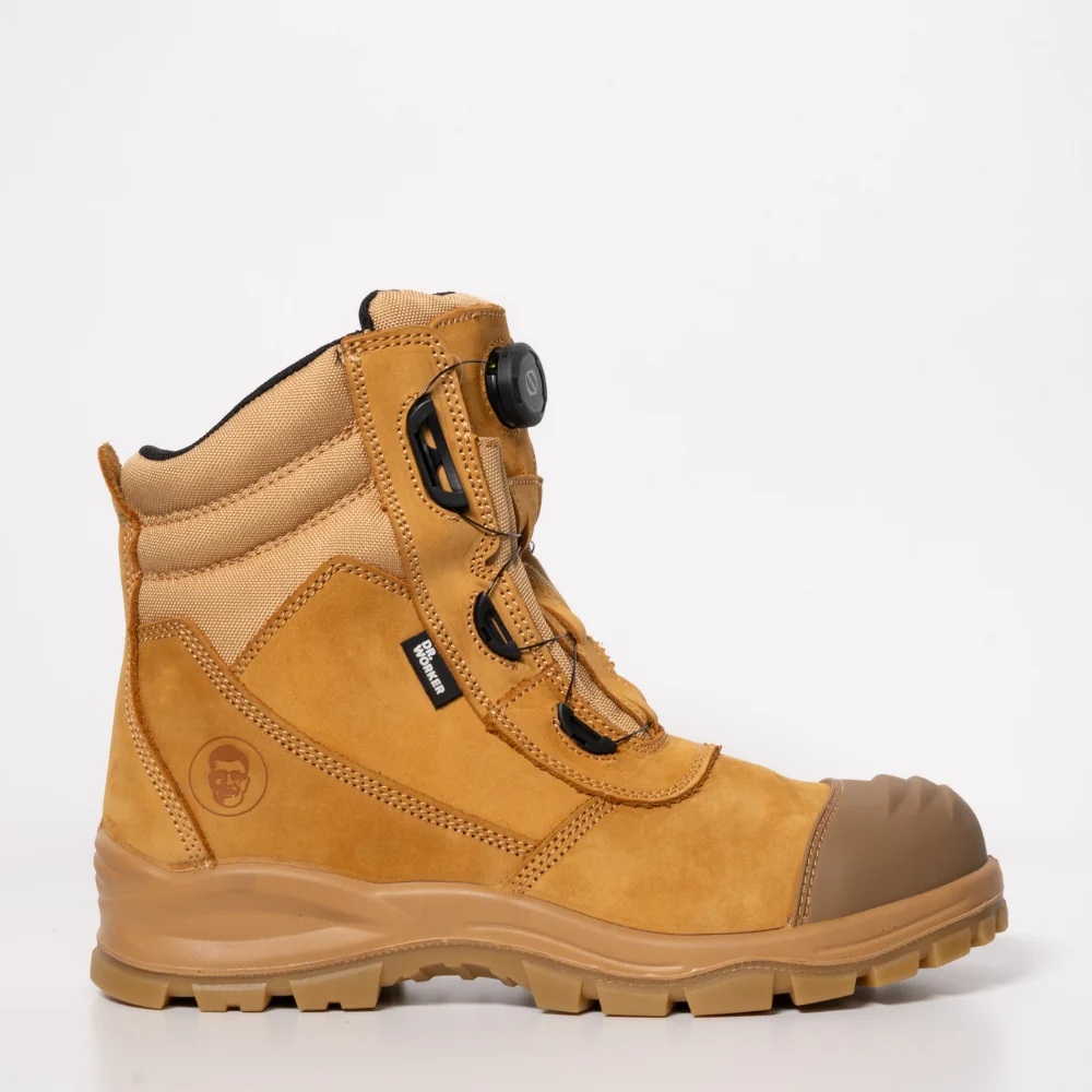 DR. WORKER WERKSCHOEN TITAN BOA CAMEL S3